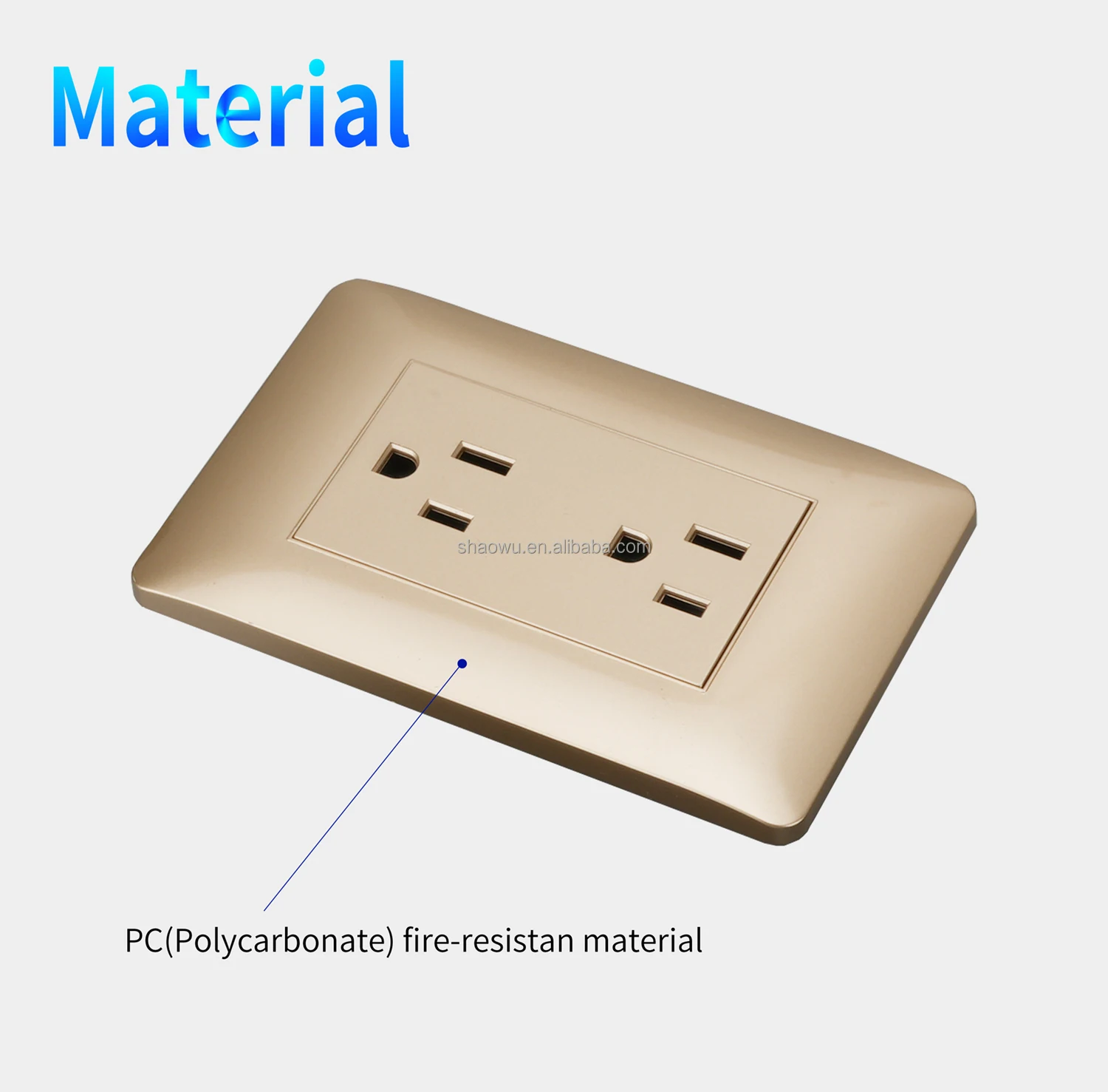 Thin 118 White Pc Colombia Mexico 1 Gang 110v Wall Light Electrical