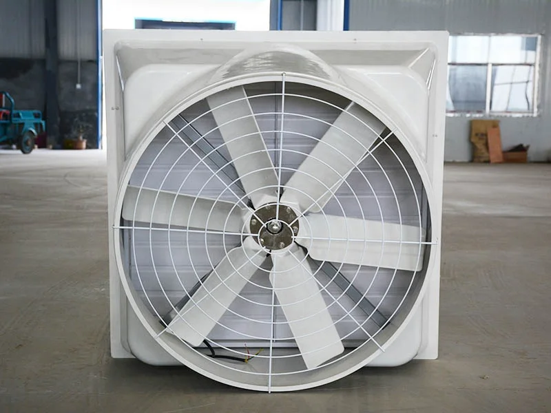 High Quality 1260 Model 42 Inch Model Industrial Exhaust Fan Direct Driven Exhaust Farm Poultry Frp Ventilation Wall Fan