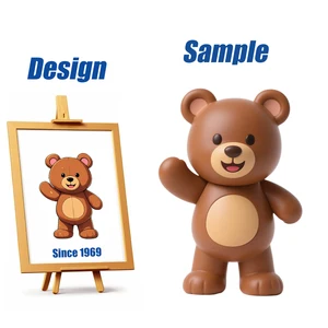 Shengye Professional PVC Manufacturer Custom High Quality Cartoon Anime Doll Blind Box Toys Animal Teddy Bear Mystery Box Toys