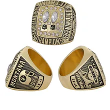 Custom Championship Ring 1984 NFL San Francisco 49ers Football Men's Alloy Jewelry Ring Manufacturers Wholesale