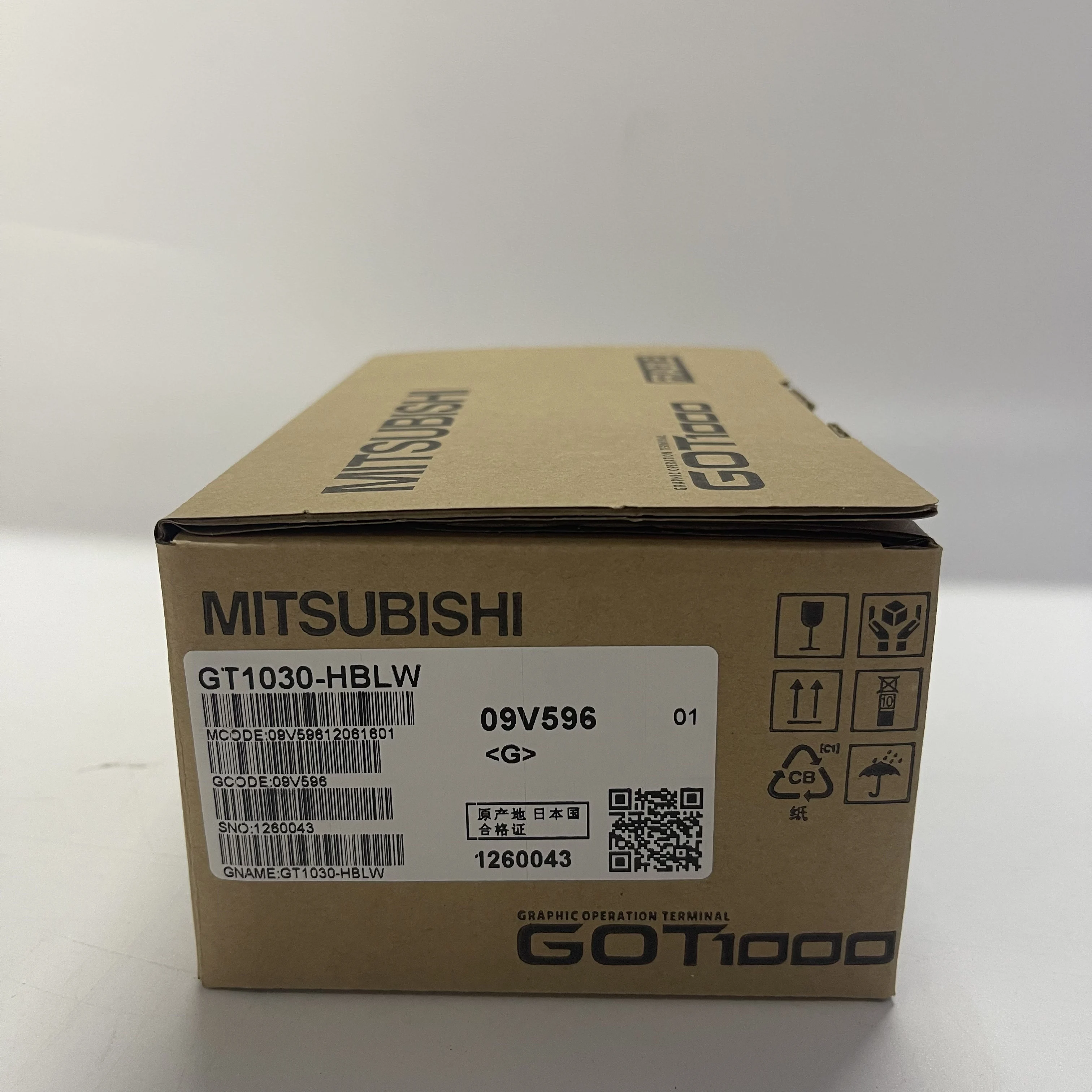 Mitsubishi HMI Touch Screen GT1030-HBLW