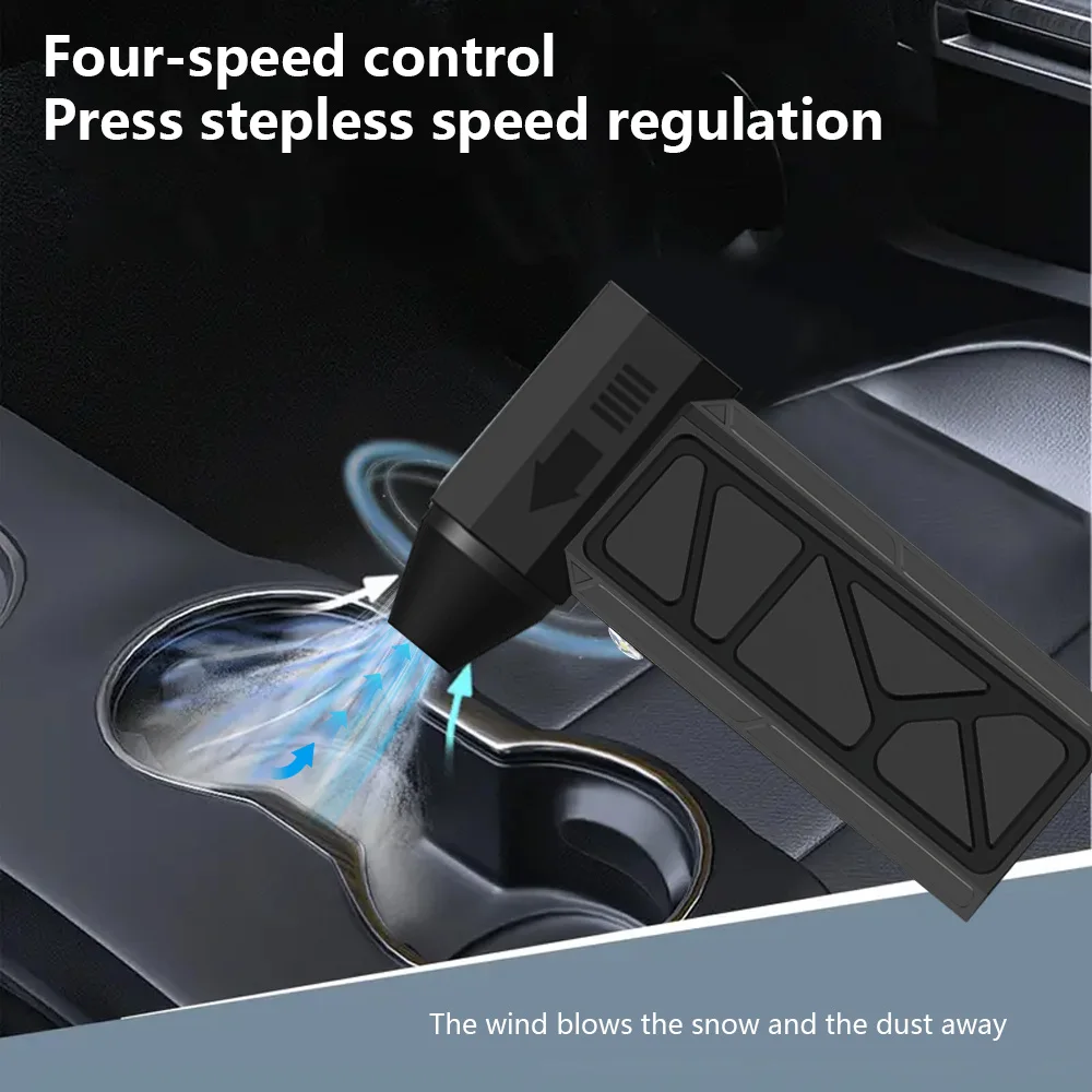 3 in 1 Air Duster 100000RPM Turbo Fan With Vaccum Cleaner Air Blower Rechargeable Violent Fan for Car Outdoor and Indoor Use - view 6