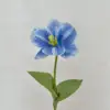 Flap silk tulip dark blue