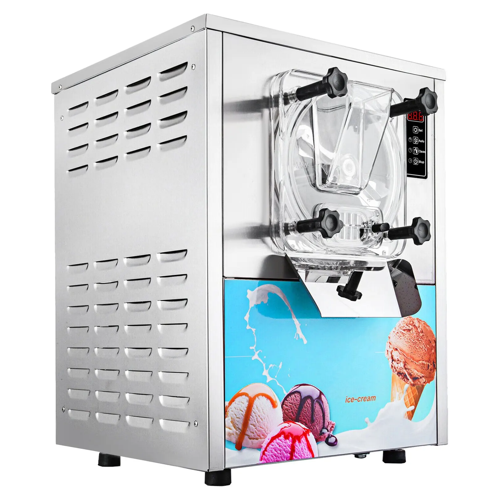 YKF-116  Ice Cream Maker for Home and Commercial Use Hard Ice Cream Machine