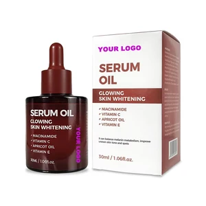 Lightweight Daily Hydration Face Serum Oil Hyaluronic Acid & Niacinamide for Body Plumping Pore Refining Blemish Control