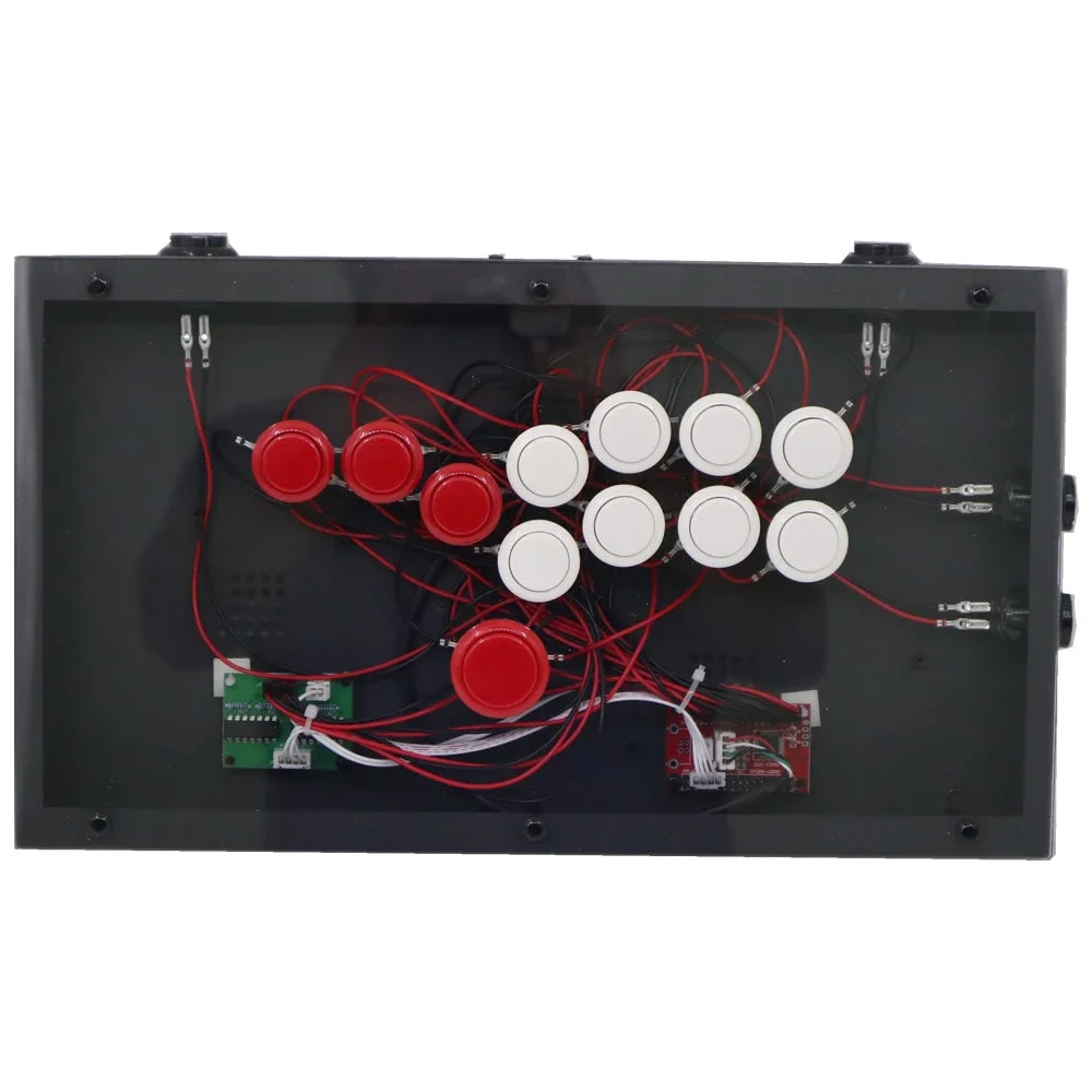 RAC-J800B All Buttons Hitbox Style Arcade Joystick FightBox Stick Game  Controller For PS4/PS3/PC Sanwa OBSF-24 30 DIY Version