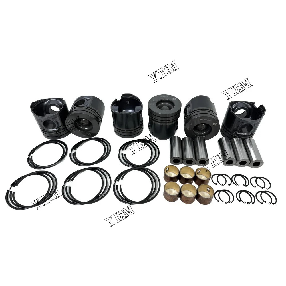 6108 Piston Kit for Yuchai Piston Kit Wholesale Engine Parts 4