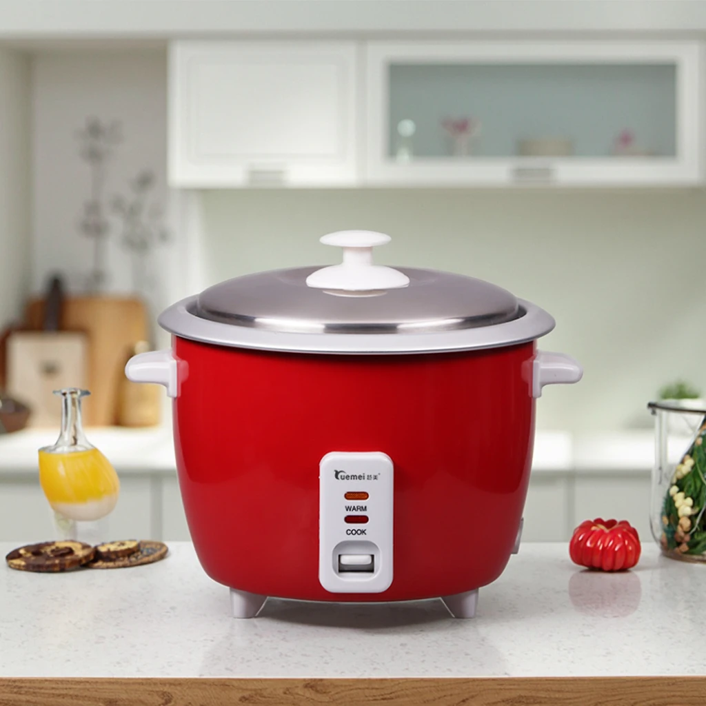 2025 Electric Automatic Rice Cooker Low Sugar 2kg Capacity with Nameplates Includes Measuring Cup Accessory for Household Use