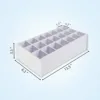 21-compartment desktop paint organizer