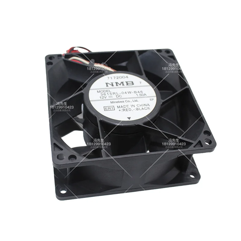 3615RL 05W B40 NMB MAT 9038 DC24V 0.73A 9CM Waterproof Inverter Fan 1044967315