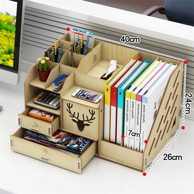 Tonsmile Best Selling Office Space-saving Desktop Organize Desk ...