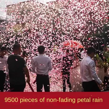 Petal Salute Wedding Supplies Handheld Ribbon Petal Rain Cannon Colorful Floral Wedding Spray Ceremony Cannon Party Popper Spray