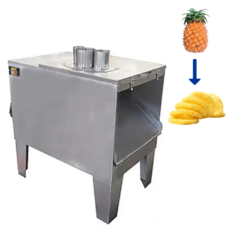 Multifunctional Commercial Persimmon Fruit Slicer Slicing Cutter Automatic Pineapple Cutting Machine