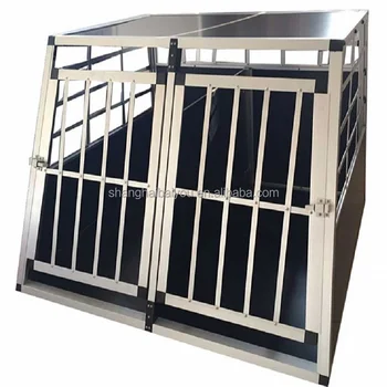 Dog House Big Double Door Pet Animal High Quality Aluminum Large Dog Cage With Separate Board