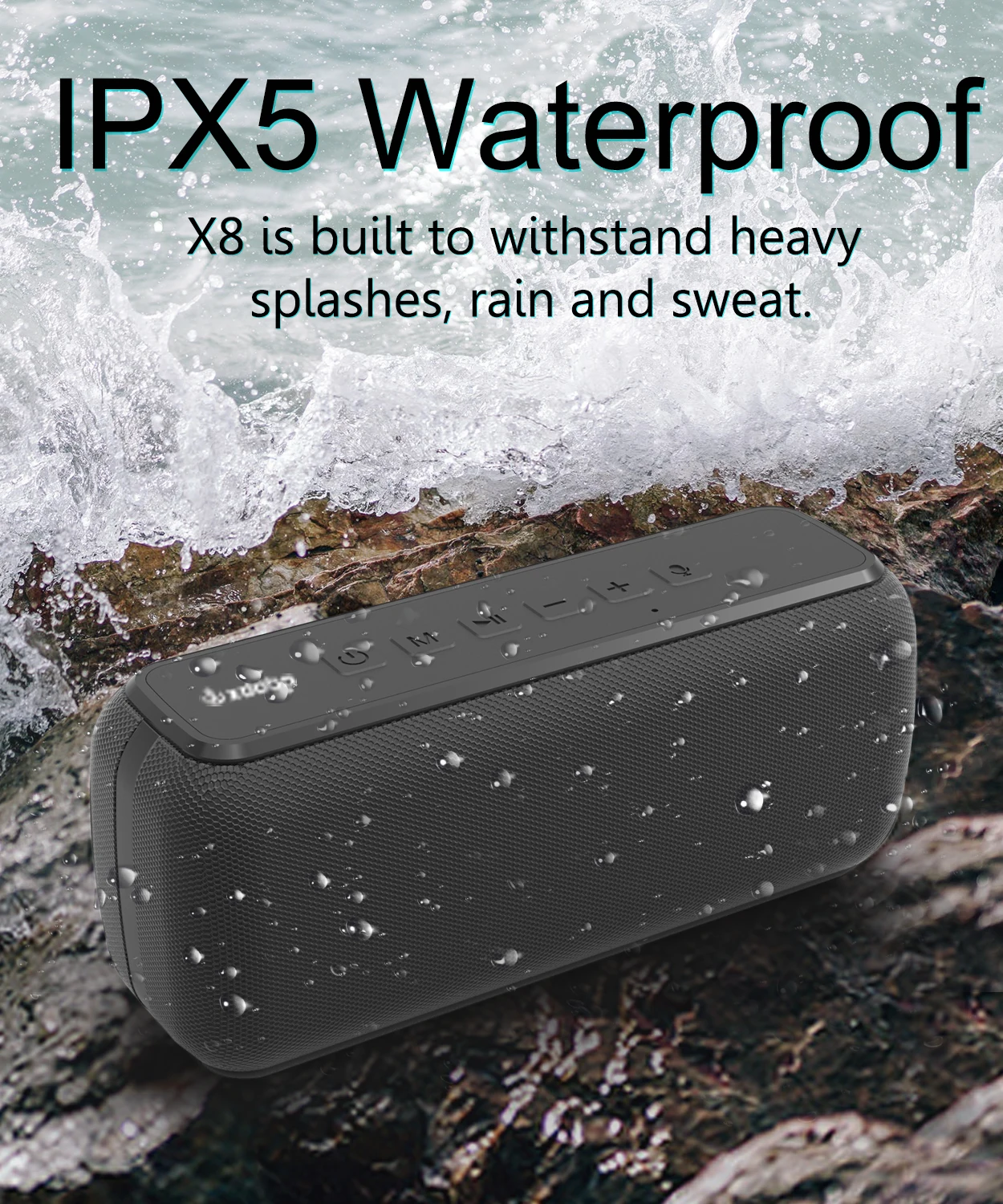 2021 XDOBO Official Manufacturer Mini Portable Wireless Bluetooth Outdoor Home Theater Speaker Waterproof Speaker - ANKUX.COM