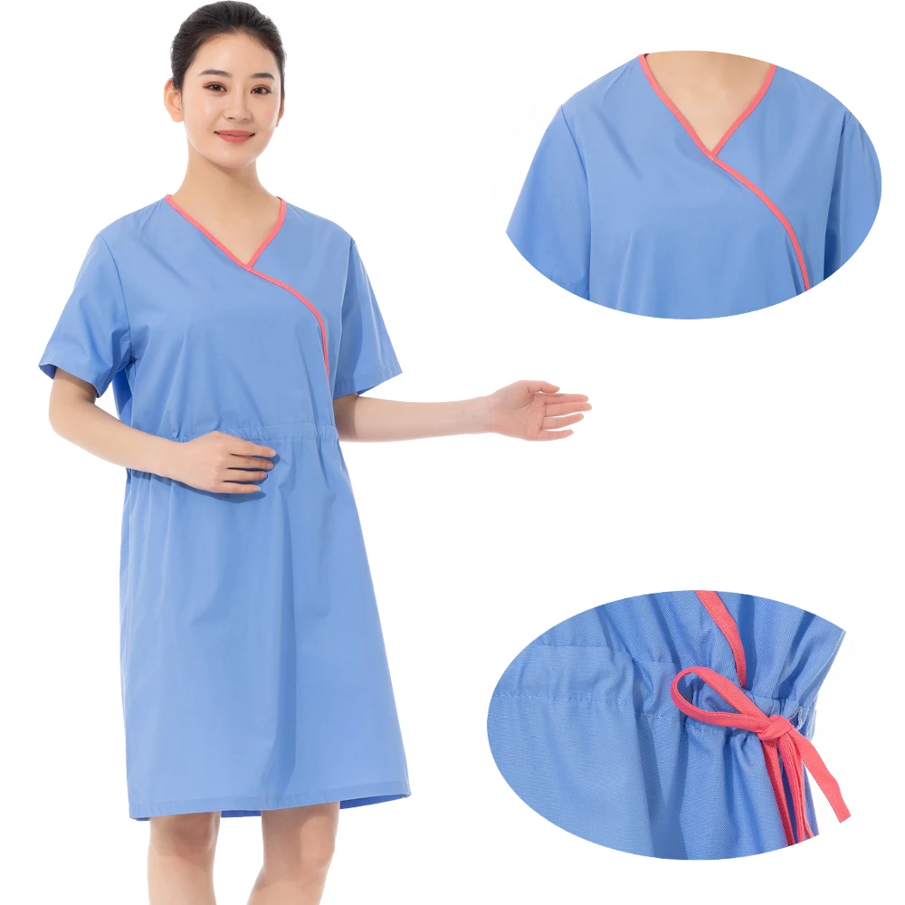 Verstelbare Patiënt Toga Ziekenhuis Uniform Zwangere Vrouwen Gewaden - Buy Verstelbare Patiënt Wegwerp Ziekenhuis Jurk,Zwangere Uniform Product on Alibaba.com