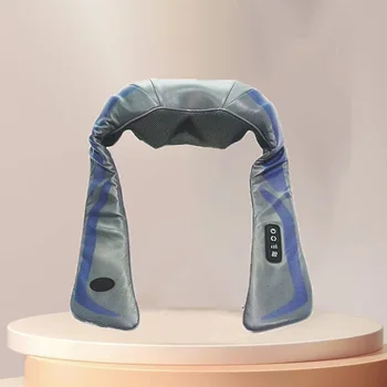 High Quality  Smart Neck Shoulder Massage Shawl Shiatsu Vibration Massager Heating Cervical  Relaxation Massager Pain Relief
