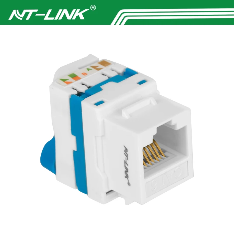 180 градусов RJ45 UTP вращающийся безинструментальный разъем Cat6 Cat6a Keystone
