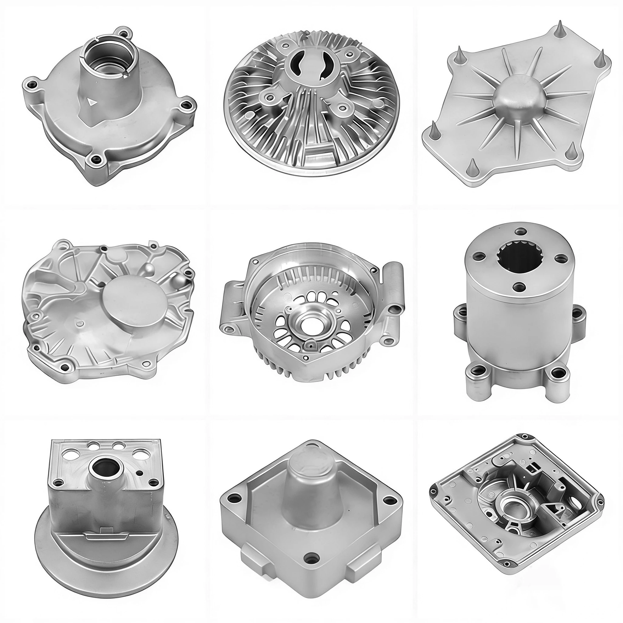 Produttore di stampi per pressofusione di precisione, componenti automobilistici in lega di alluminio, zinco e magnesio, servizio di alloggiamento anodizzato ad alta pressione