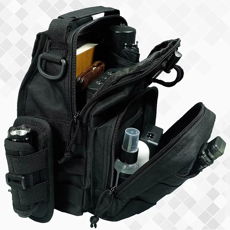 Factory Direct Sales Tactical Assault Sling Bag for Outdoor Assault Tactical Sling Backpack Practical Tactical Chest Bag