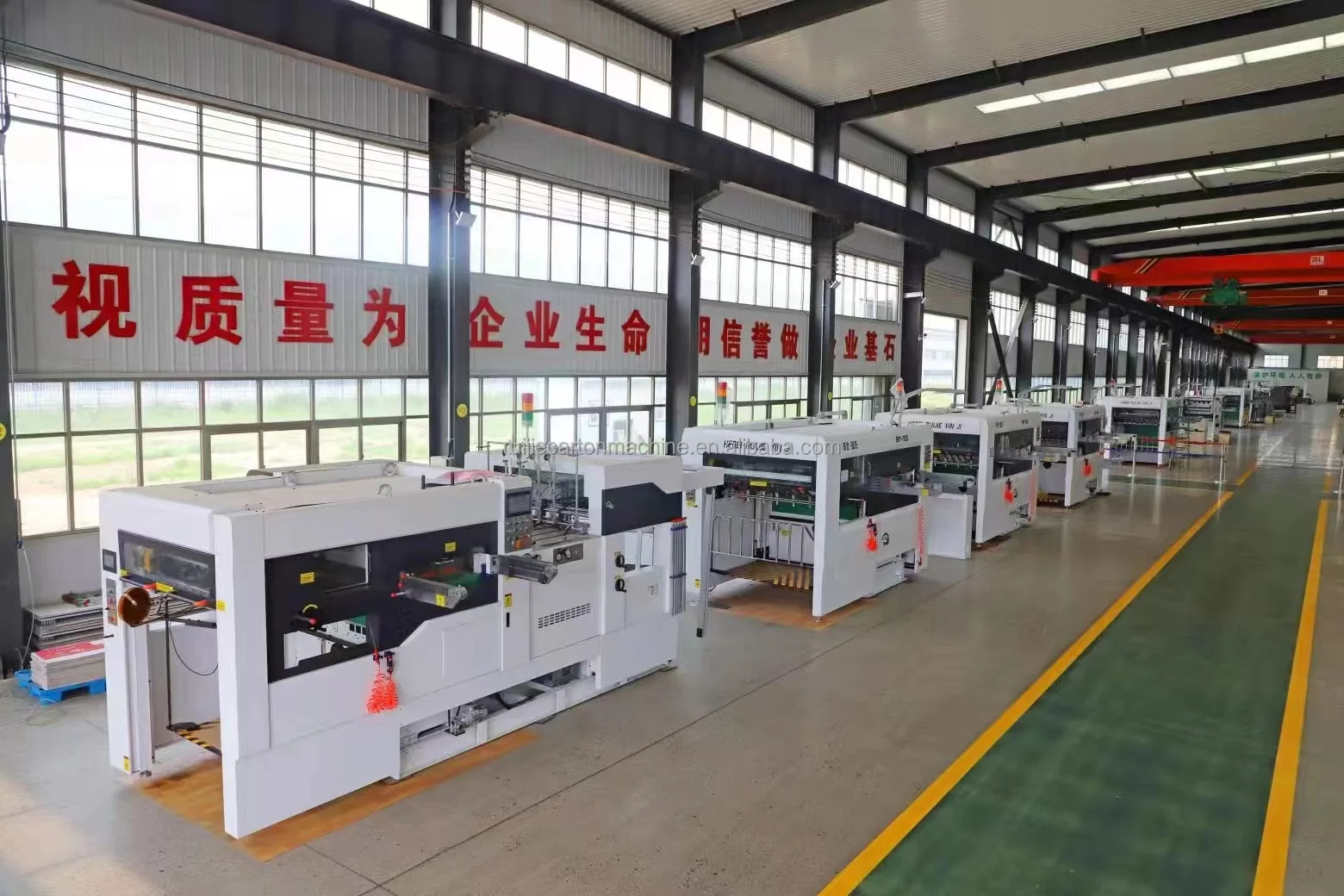 Ruijie Automatic Flat Bed Paper Die Cutting Creasing Machine for ...