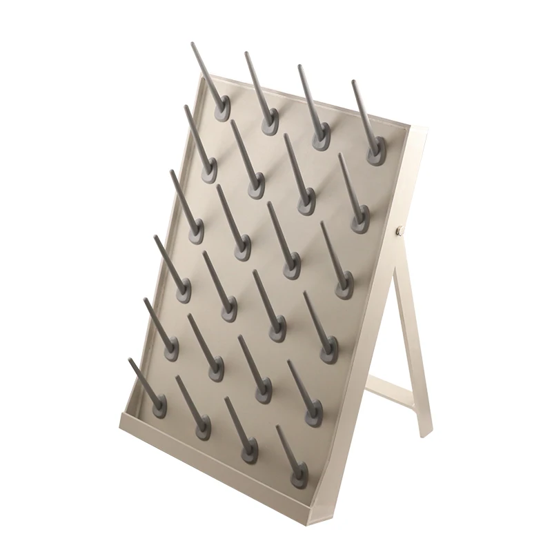 Peg Board Laboratory Glassware Drying, Lab Draining Rack