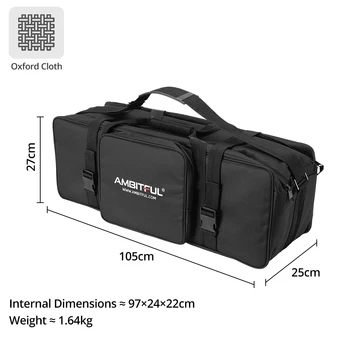 105cm 75cm Padded Case for Photography Equipment Shooting Kit for Tripod Light Stand Umbrella Photo Studio Accessories Carry Bag detail image
