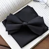 Papillon nero+fazzoletto
