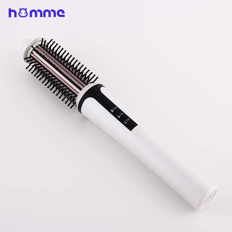 HOMME Wireless rechargeable curling brush HM830