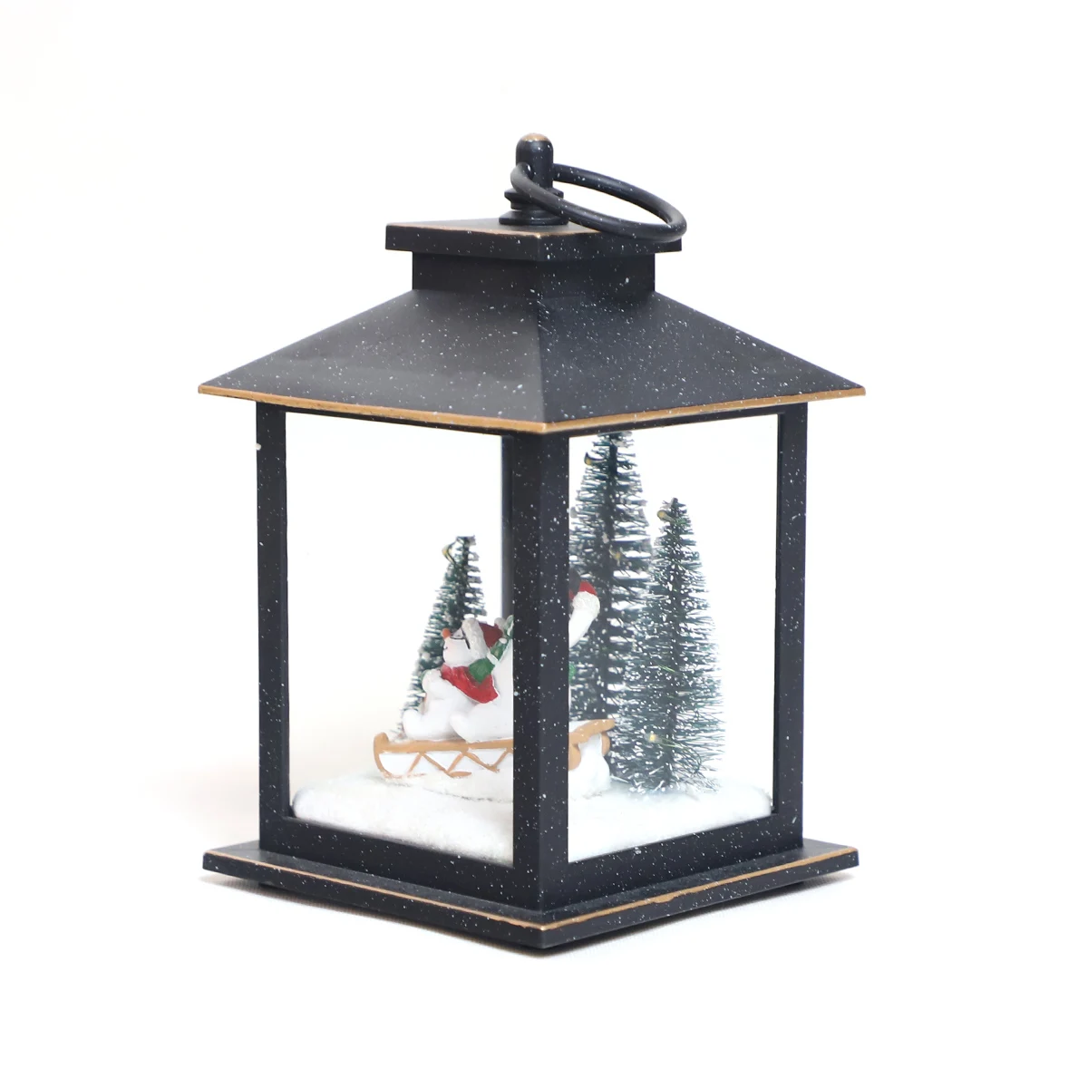 indoor christmas decoration for table metal candle lantern christmas items for children