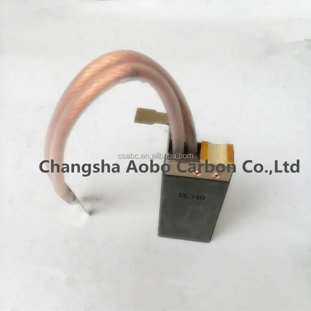 Motor Graphite Aobo Carbon EG34D Electro Graphite Carbon Brush for DC Motors