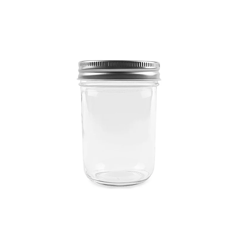 125ml 250ml 4oz 8oz Wide Mouth Glass Mason Jar For Jam Canning Food ...