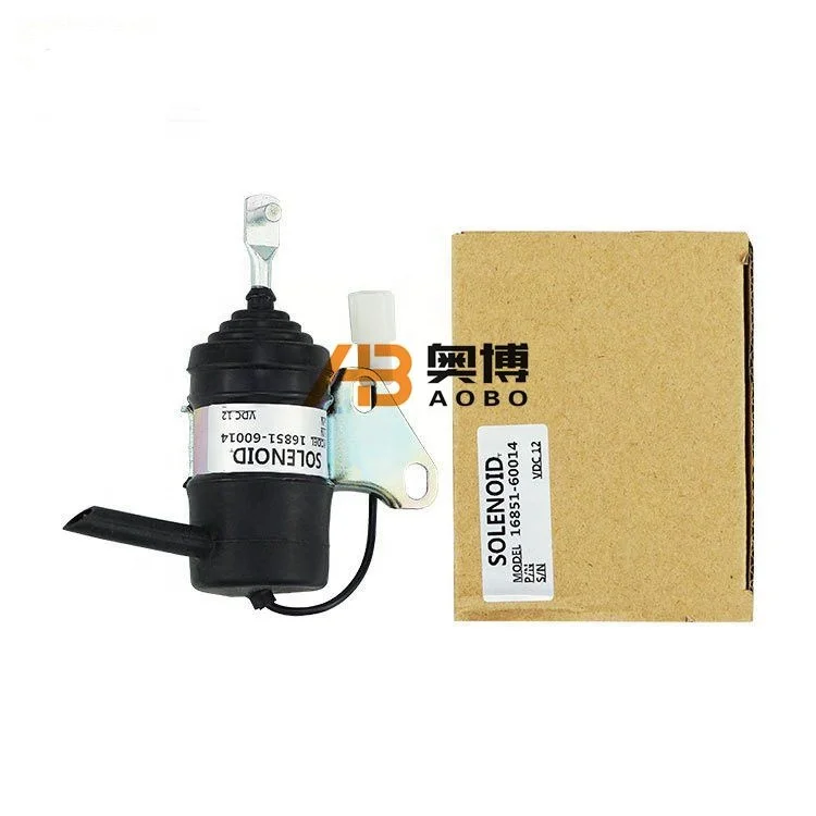 Kubota Z482 D902 D722 Fuel Stop Solenoid - Reliable Performance