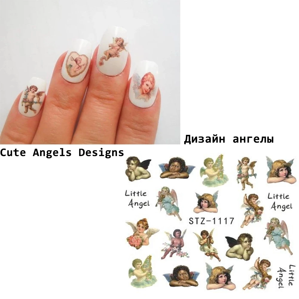 Angel Virgin Mary Cupid Water Transfer Nail Art Gold Foil Stickers With  Heaven Design Manicure Accessories CHSTZ111411211506860 From Ymm1, $0.24 |  DHgate.Com