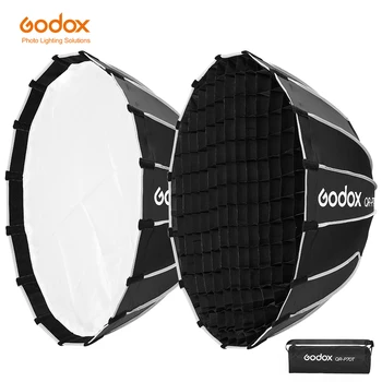 Qr-p60t 60cm Qr-p90t 90cm Qr-p120t 120cm 150cm Quickly Release Parabolic Deep Honeycomb Grid Softbox For Photography Flash