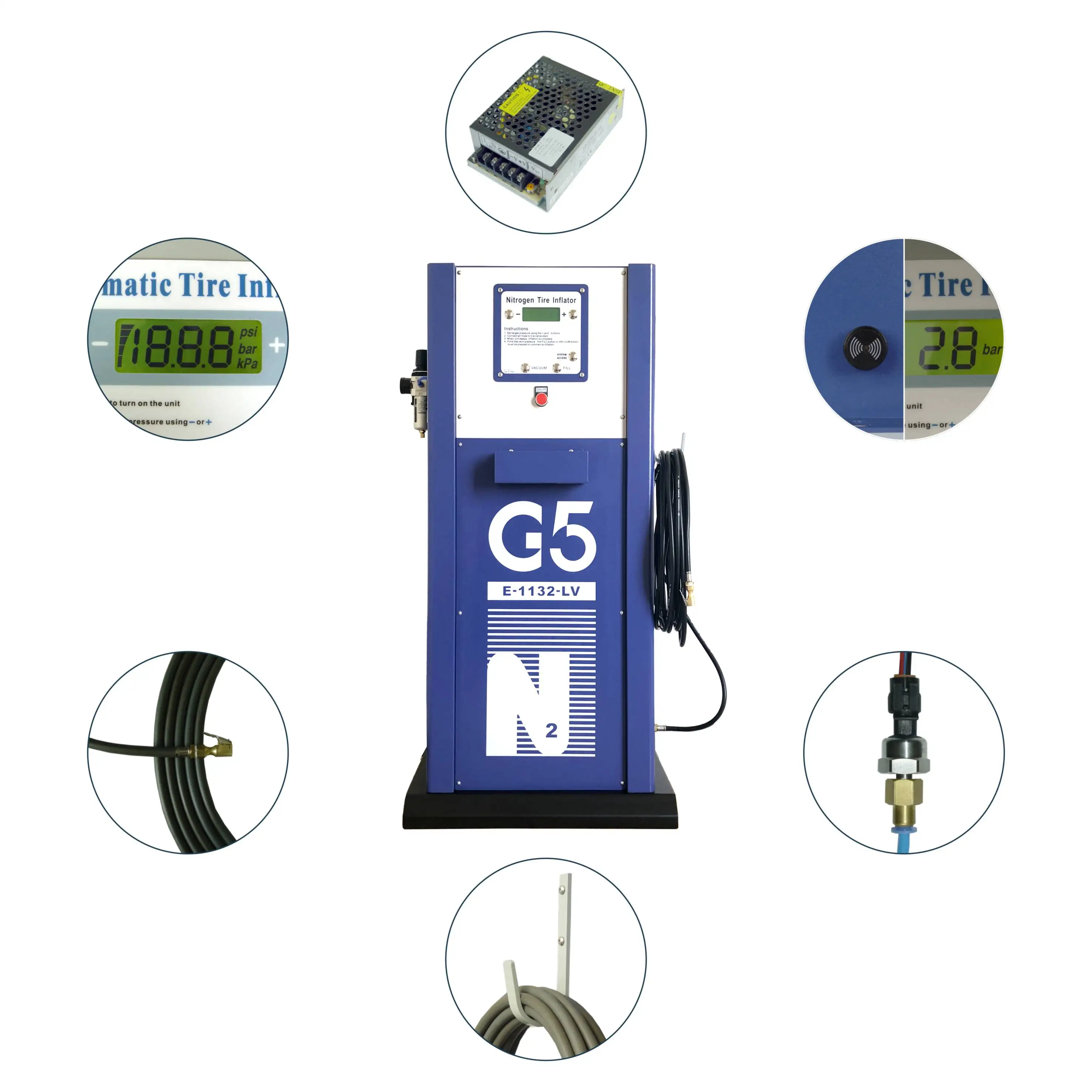 Nitrogen Generator Car Tire Inflator For Cheap Nitrogen