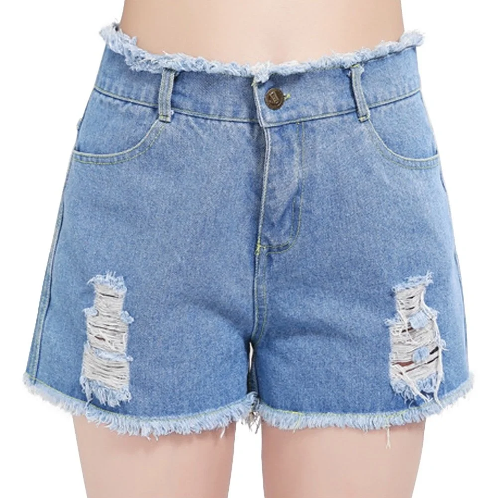 Luz Azul Pulso Tamaño Skinny Lavado Vaqueros Mujeres Sexy Pantalones  Vaqueros Y Pantalones Cortos Producto De Alta Calidad - Buy Las Mujeres Pantalones  Cortos,Pantalones Cortos De Mezclilla Para Mujer,Pantalones Cortos De  Gimnasio