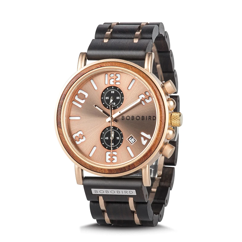 Mens Wood Watch Multifunction Movement Watch Wholesale Wood Watch for Men and Women