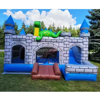 Top selling inflatable bouncer with slide  Factory price bounce house combo  commercial grade inflatable castle slide combo