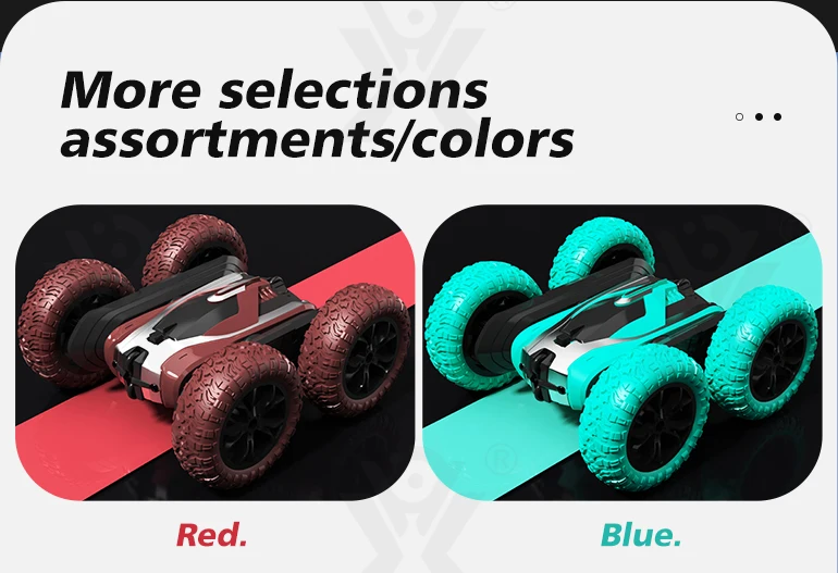 Chengji double sided twist 360 degree rc stunt car 4wd 2.4g remote control toy car double-sided rc stunt car toy for kids