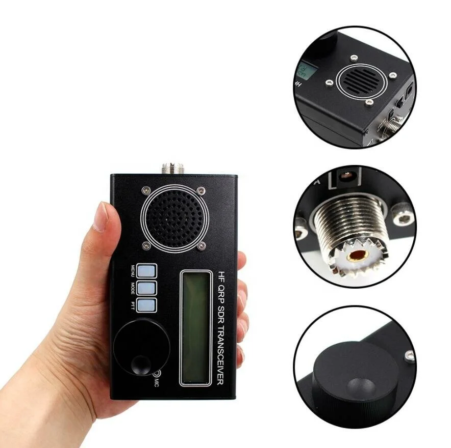 トランシーバー HF SDR QRP TRANSCEIVER 5-10W USDX USDR HF QRP SDR Transceiver - SSB/CW Capabilities