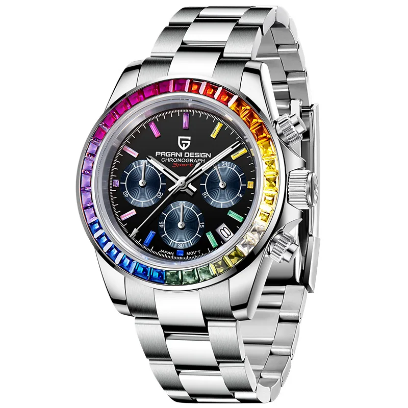 Pagani design パガーニデザイン　メンズ腕時計　クロノグラフ Amazon | パガ－ニデザイン メンズ腕時計 日本製SEIKOクォーツ