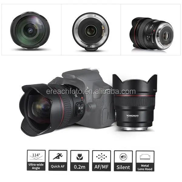 YONGNUO 14mm F2.8 超広角単焦点レンズ YN14mm オートフォーカス AF MF