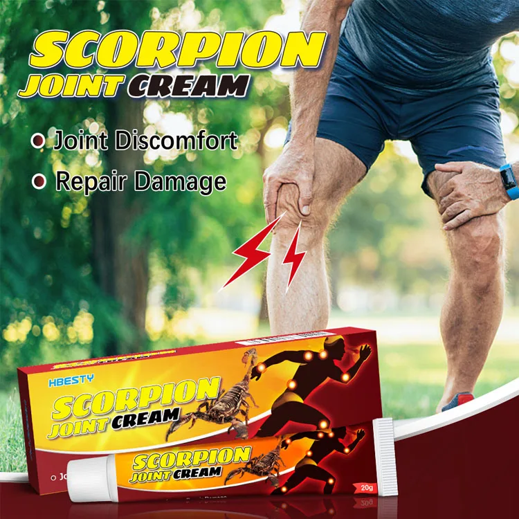Tendon Sheath Muscle Relaxing Massage Cream Effectively Relieve Various Joint Pain Repair Damage HBESTY Scorpion Joint Cream