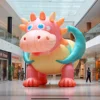 Inflatables de la publicité de vache