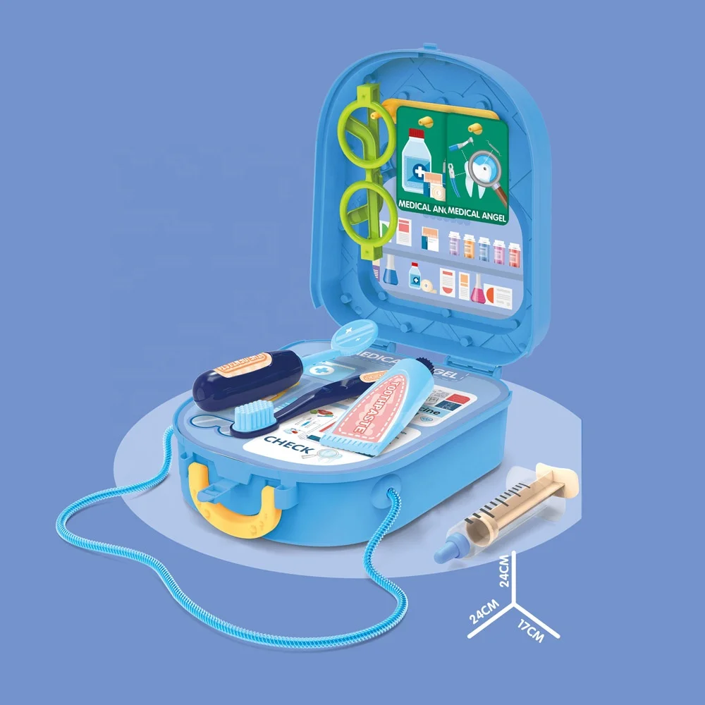 Оптовая продажа, докторская игрушка, игровой набор, Медицинский Рюкзак, имитация доктора, игровой домик, игрушки
