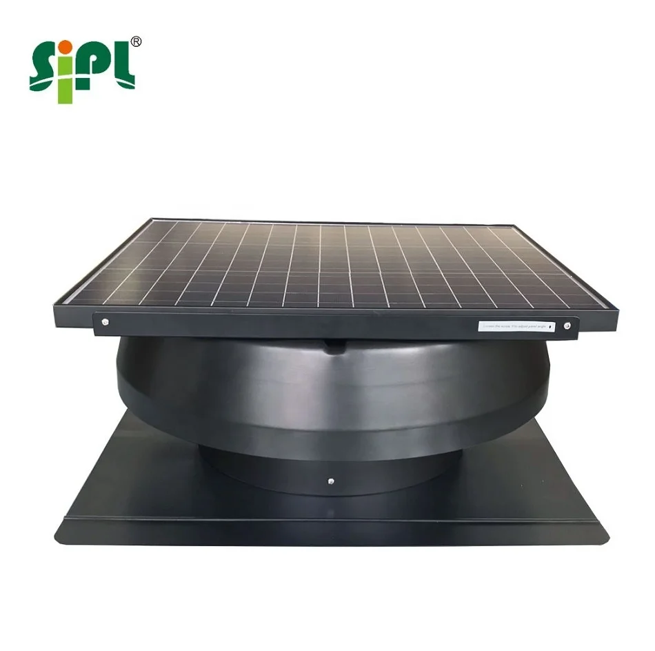 Fdit Extracteur d'air à énergie solaire Ventilateur d'extraction de panneau  d'énergie solaire 15W extracteur d'air portatif à - Cdiscount Maison