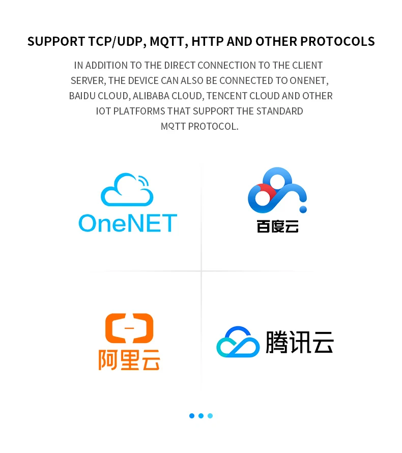 Wireless Data Transmission DTU 4G Gsm RTU MQTT Protocol