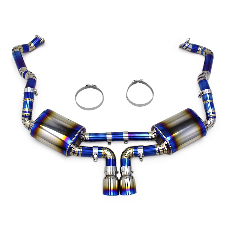 Factory Tuning Catback Exhaust For Porsche 981 Cayman 2.7 / 3.4 2013-2016 Racing Car Exhaust System