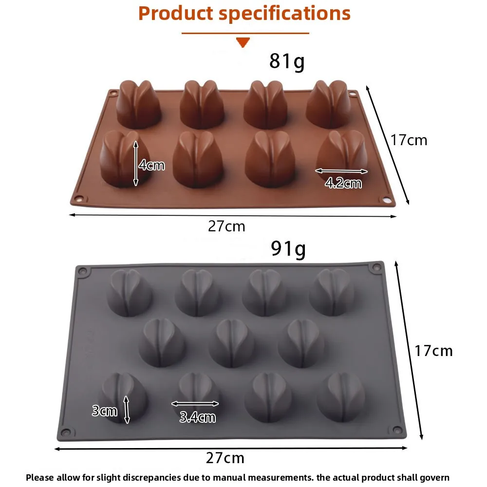 8-Grid Lip Shape Silicone Mold for DIY Jelly Cake Baking Tools for Milk White Chocolate Cookie-for Jelly Chocolate Cookie supplier